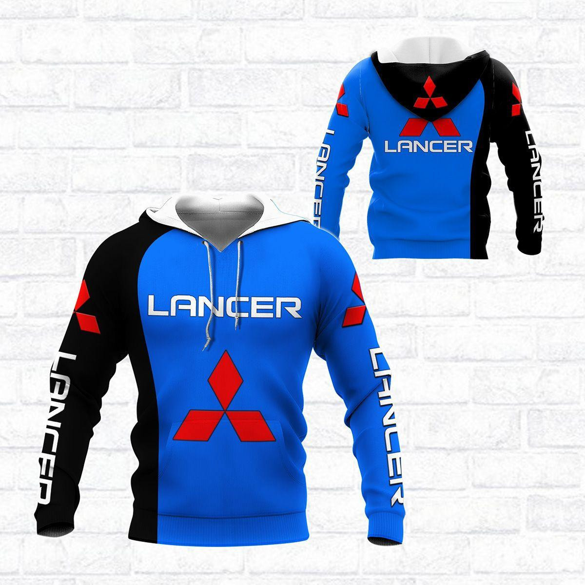Mitsubishi Lancer Evolution Shirt Fan Gift 487 Version Unisex 3d Hoodie Zip Hoodie