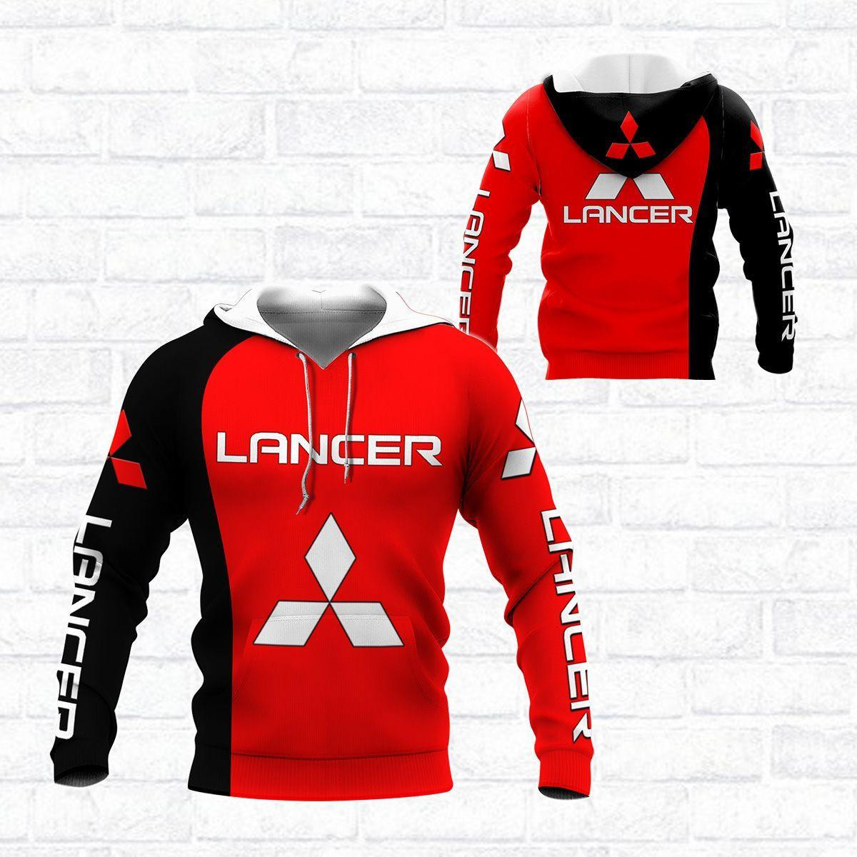 Mitsubishi Lancer Evolution Shirt Fan Gift 488 Version Unisex 3d Hoodie Zip Hoodie