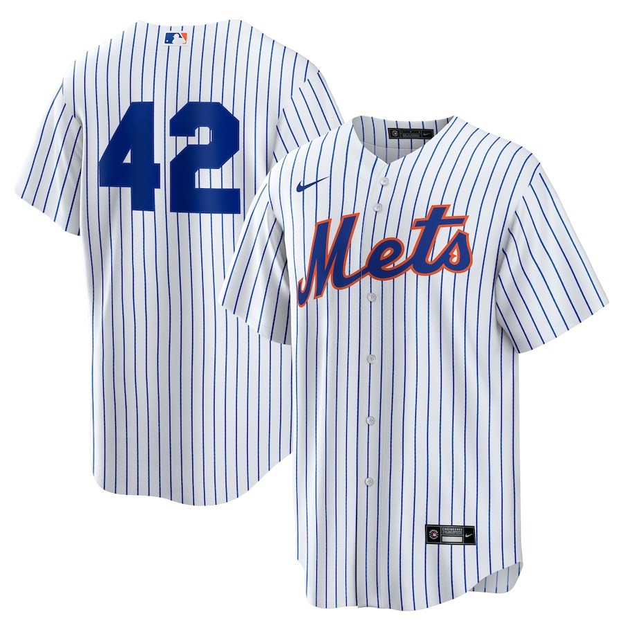MLB 42 Jersey Day New York Mets Jackie Robinson Jersey Best Gifts For Fans