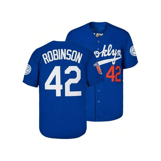 MLB 42 Jersey Jackie Robinson 42 Baseball Jersey Gifts For Baseball Fans