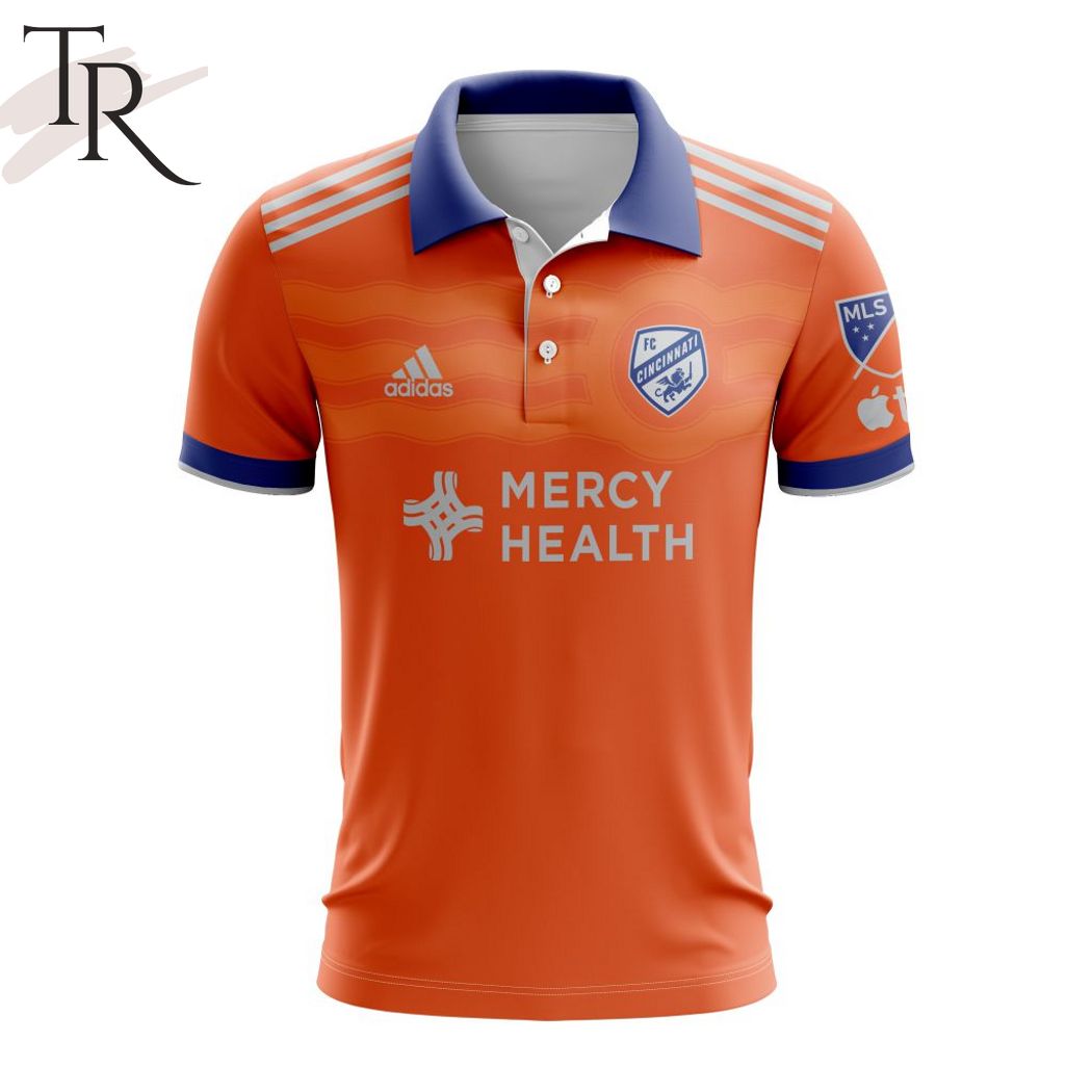 MLS FC Cincinnati 2023 Away Polo Shirt