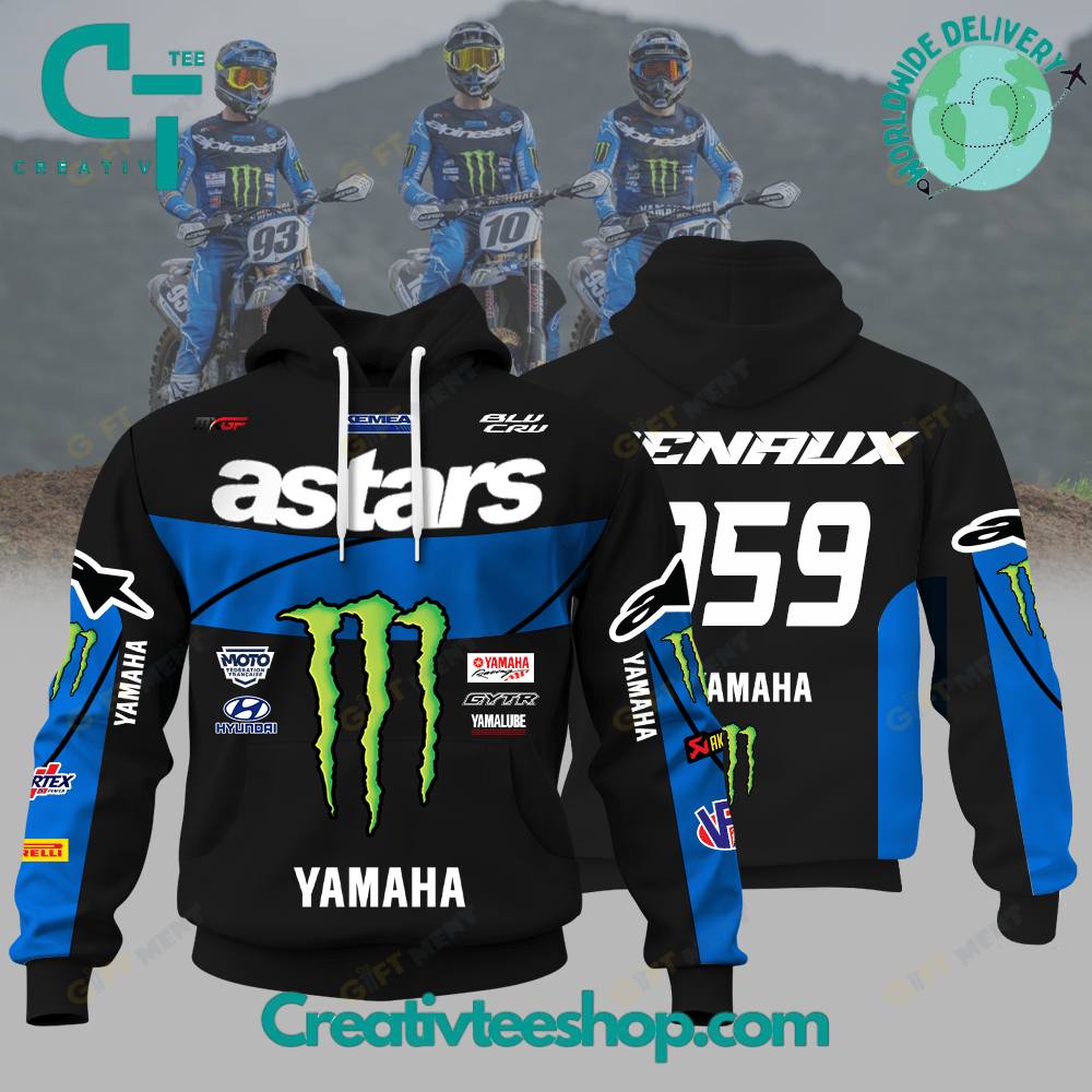 Monster Energy Yamaha Factory MXGP FIM MXGP 2025 Special Hoodie