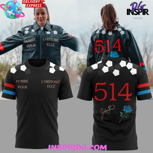 Montreal Roses Football 514 Signature 2025 Hoodie Gift For Sport Music Fans