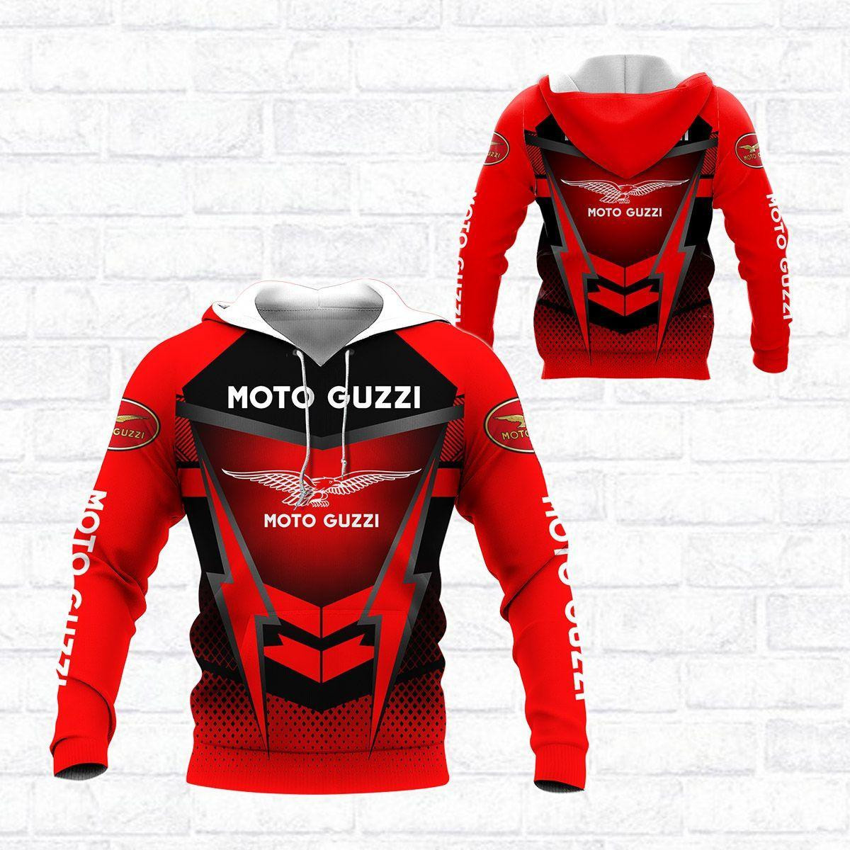 Moto Guzzi Shirt Fan Gift 311 Version Unisex 3d Hoodie Zip Hoodie