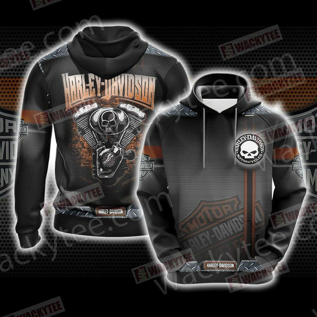 Motorcycle Harley Davidson Hoodie