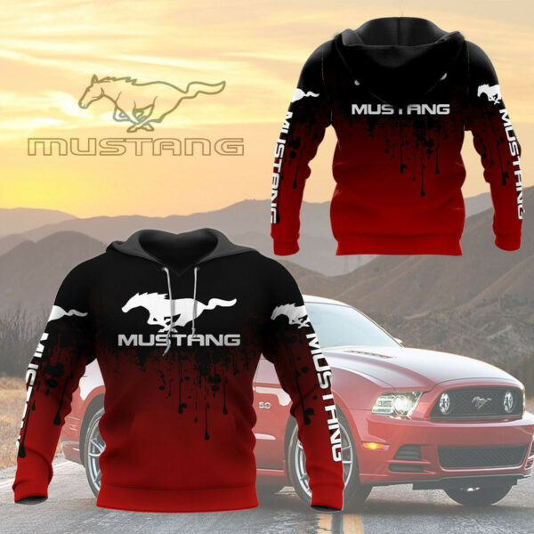 Mustang Shirt Fan Gift 200 Version Unisex 3d Hoodie Zip Hoodie 1988