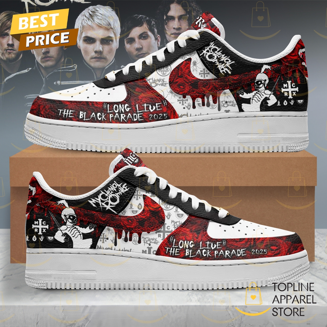 My Chemical Romance - Long Live The Black Parade Tour 2025 Air Force 1