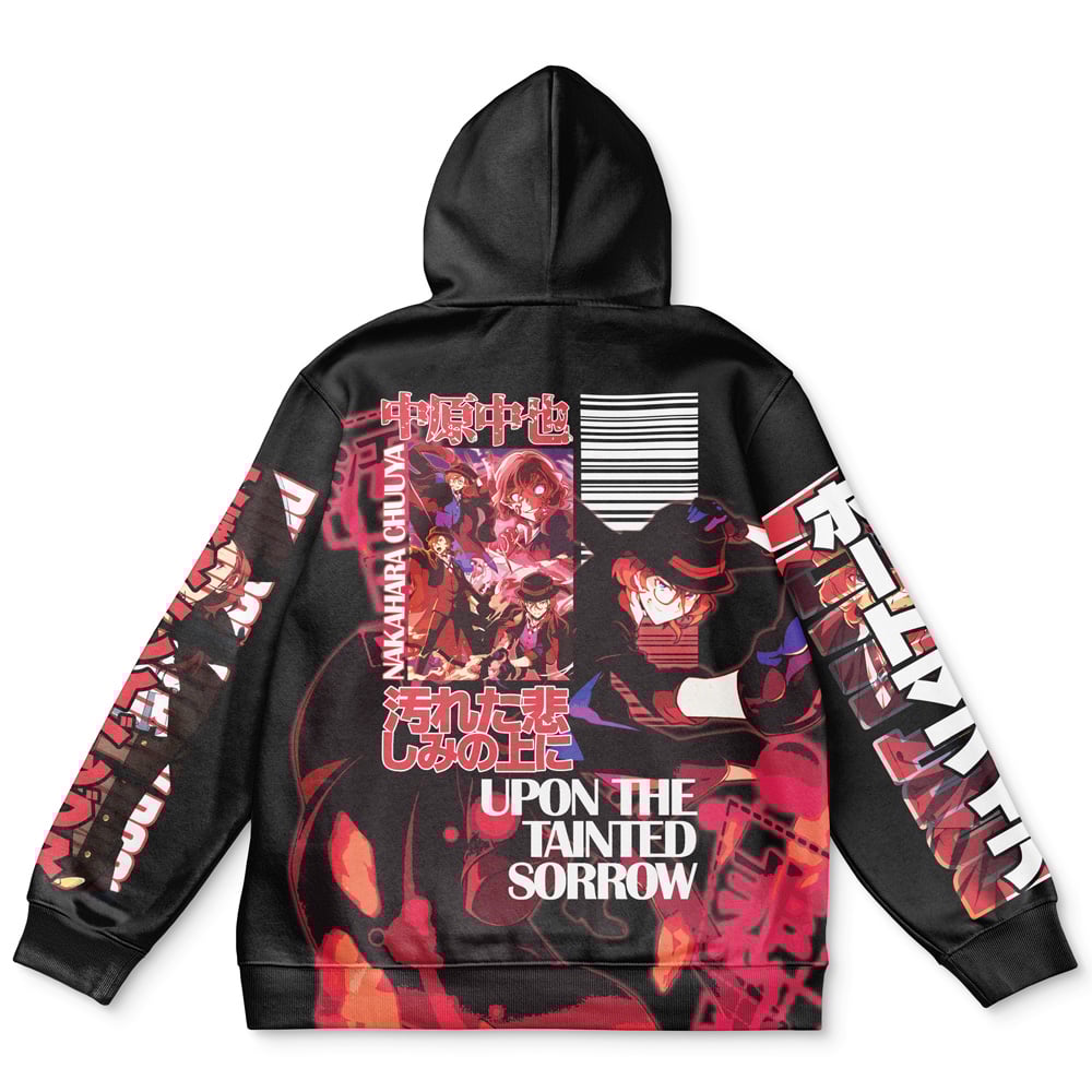 Nakahara Chuuya Bungou Stray Dogs Streetwear Hoodie Gift For Sport Music Fans