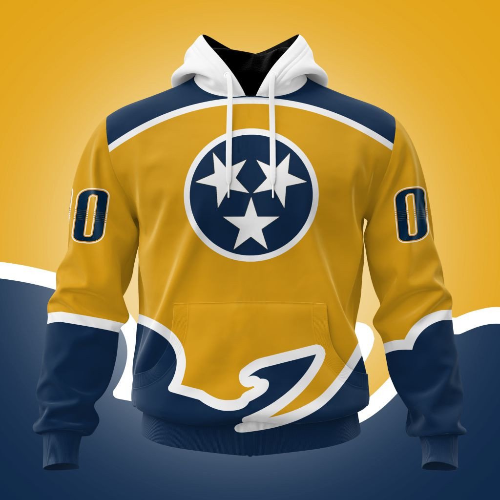 Nashville Predators Special Colour Rush Design ST2401