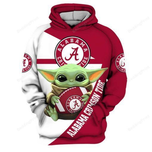 Ncaa- Alabama Crimson Tide Hoodie  Zip Hoodie Version 1386