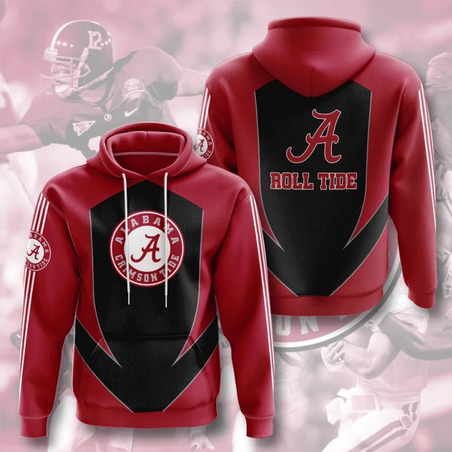 Ncaa- Alabama Crimson Tide Hoodie  Zip Hoodie Version 1448