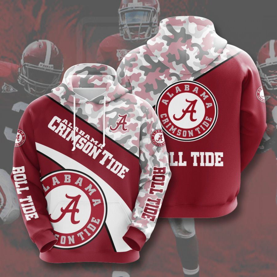 Ncaa- Alabama Crimson Tide Hoodie  Zip Hoodie Version 1574