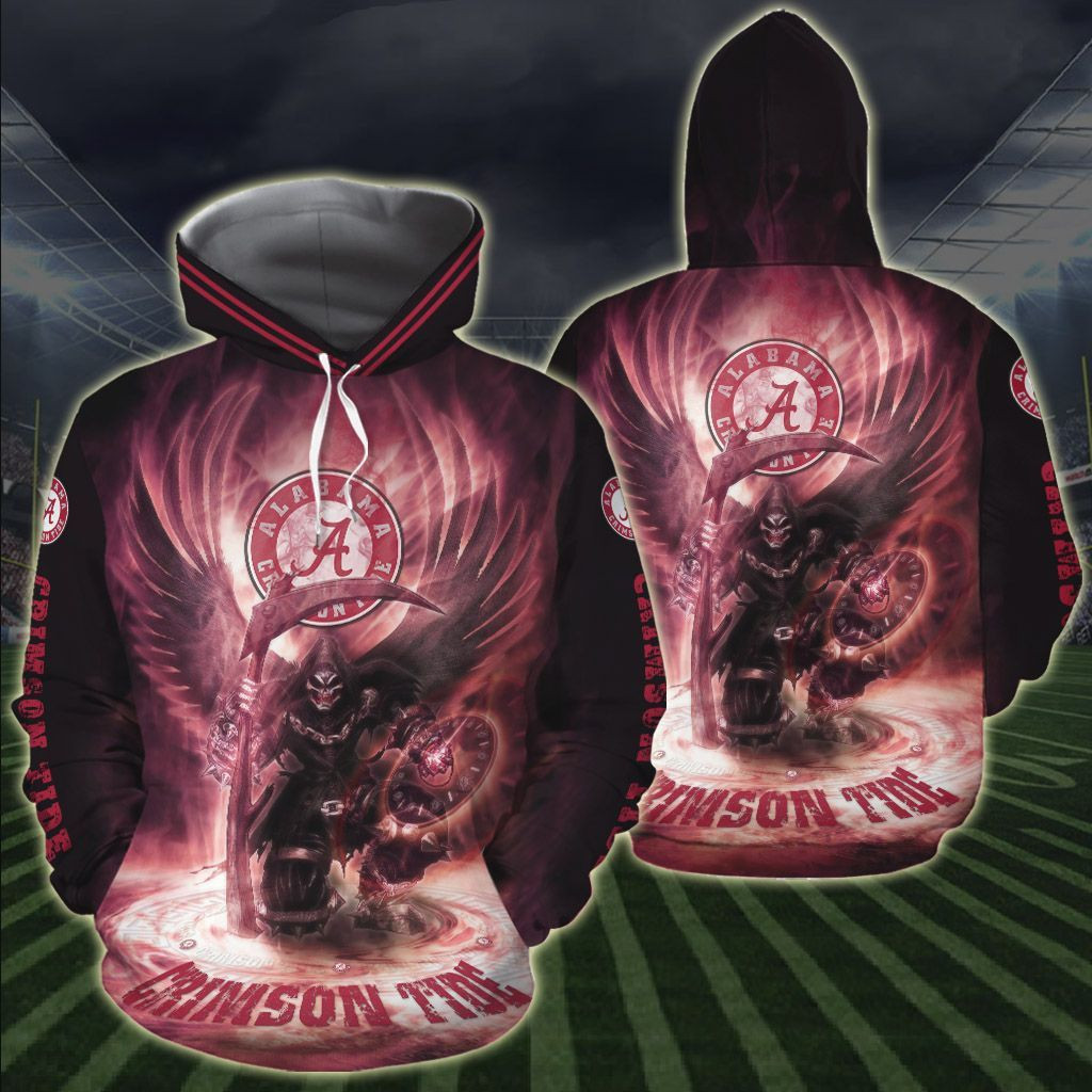 Ncaa- Alabama Crimson Tide Hoodie  Zip Hoodie Version 1580