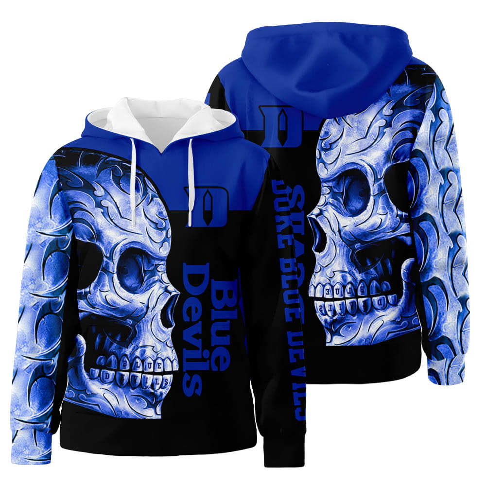 Ncaa- Duke Blue Devils Version 06 3D All Over Print Hoodie Zip-Up Hoodie