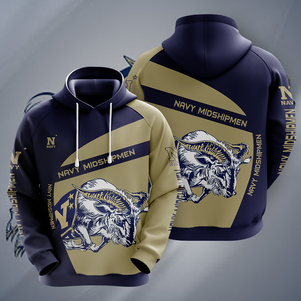 NCAA Navy Midshipmen 3D Hoodie