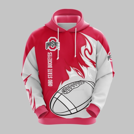 Ncaa Ohio State Buckeyes Hoodie  Zip Hoodie Version 1450