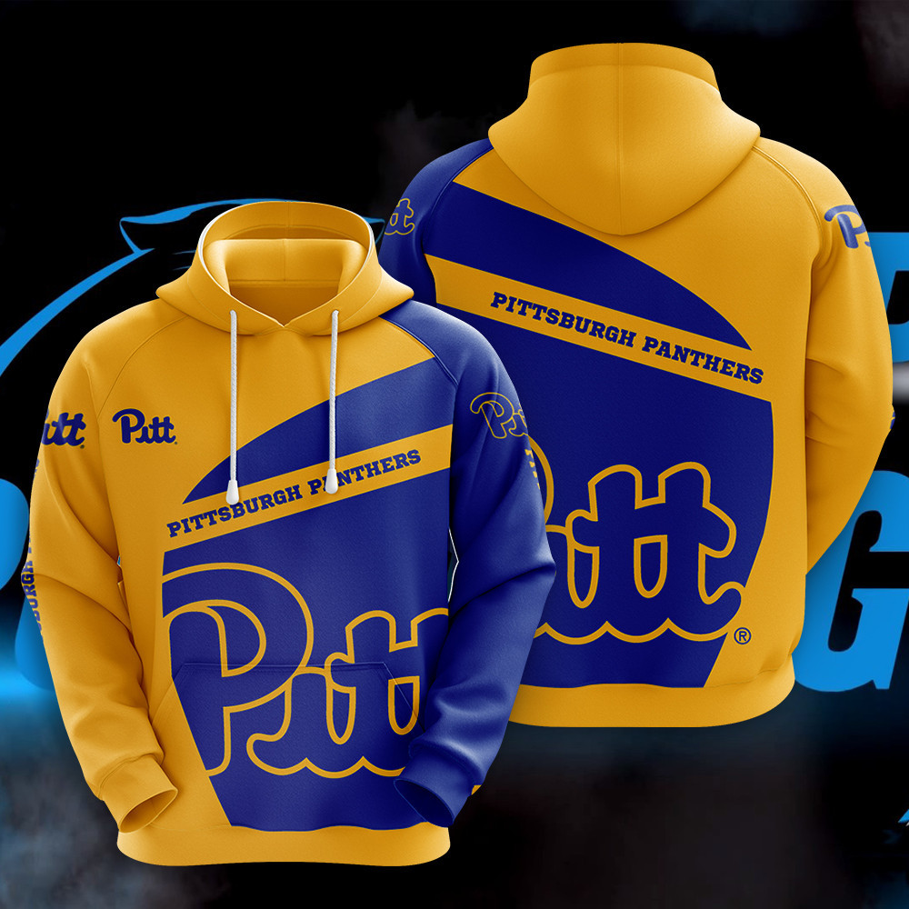 NCAA Pittsburgh Panthers 3D Hoodie