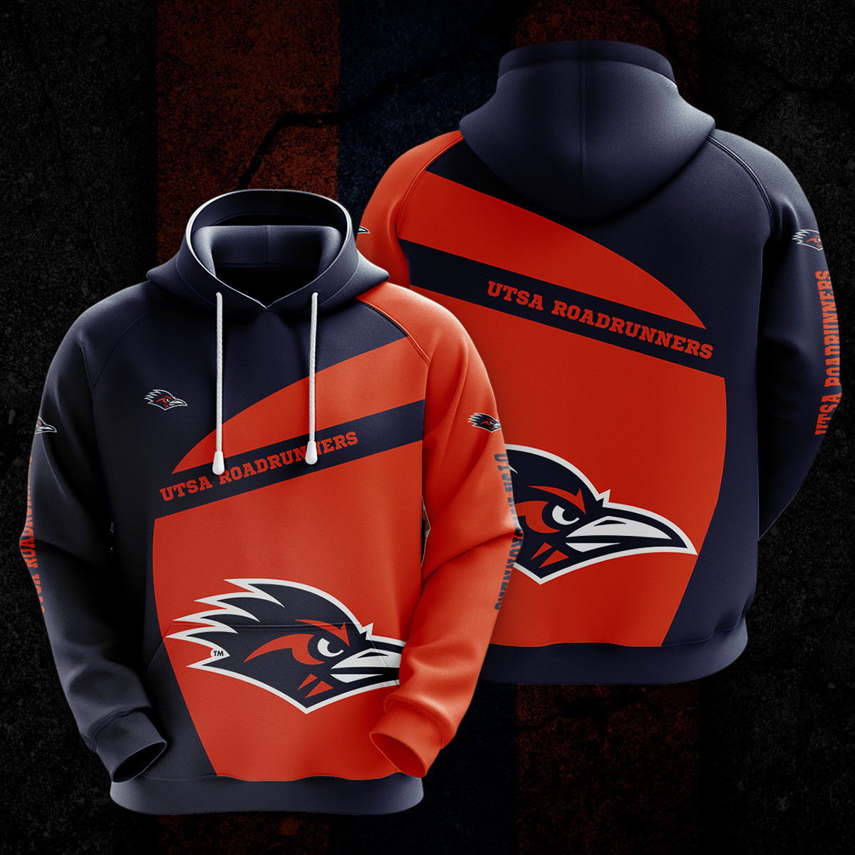 NCAA UTSA Roadrunners 3D Hoodie