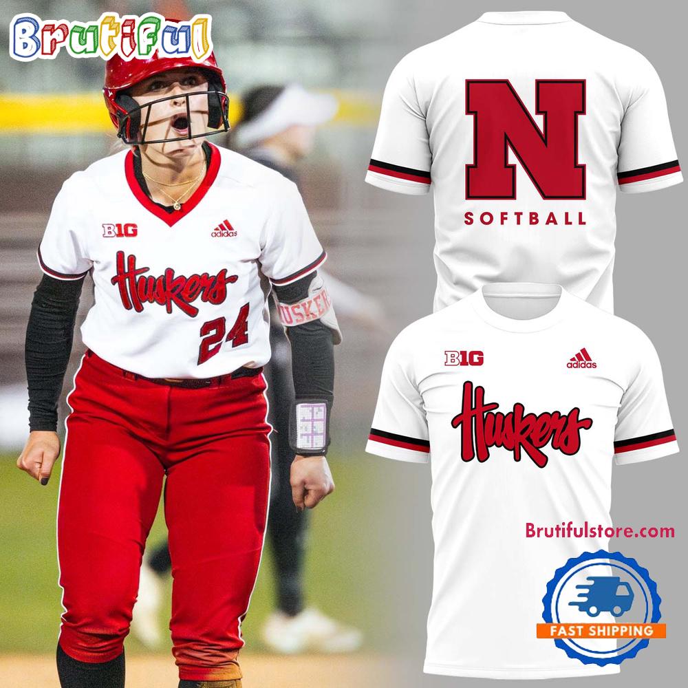 Nebraska Cornhuskers Softball Limited Edition 2025 New T Shirt Gift For Sport Music Fans