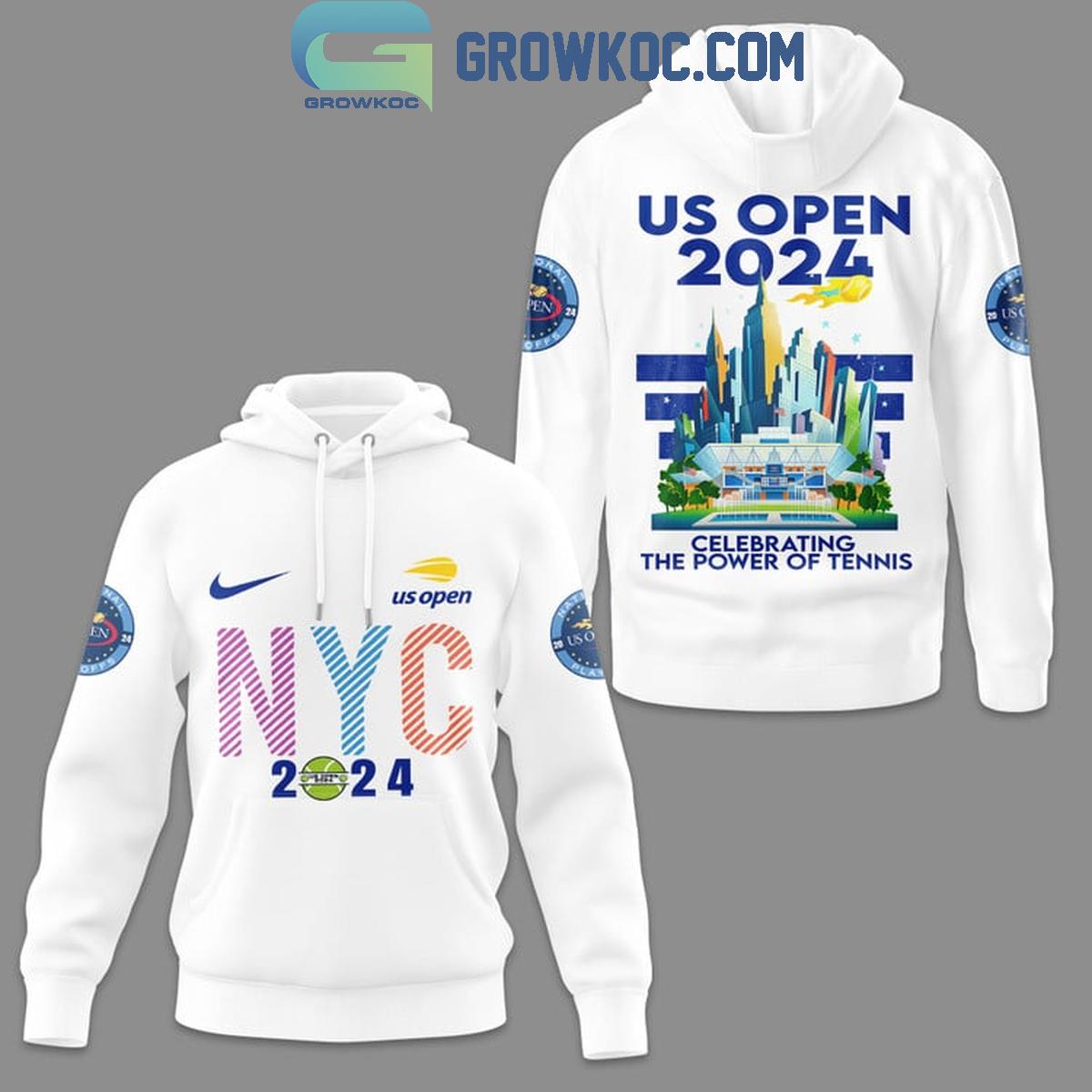 New 2025 2024 US Open Celebrating The Power Of Tennis Custom Hoodie T-Shirt