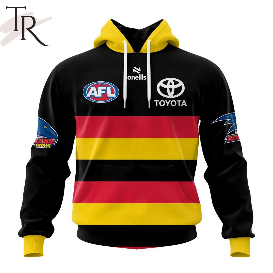 New 2025 AFL Adelaide Crows Personalized 2024 Home Custom Hoodie