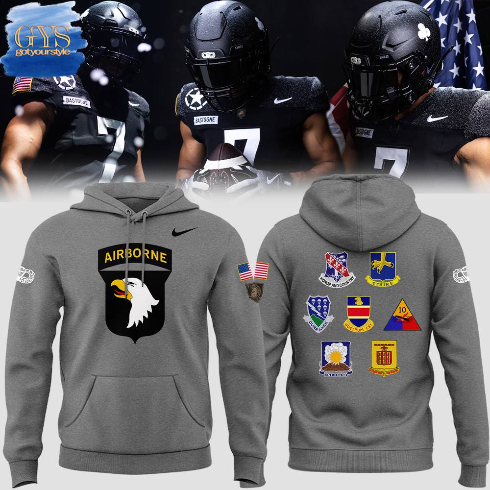 New 2025 Army 101st Airborne Bastogne Special Custom Hoodie