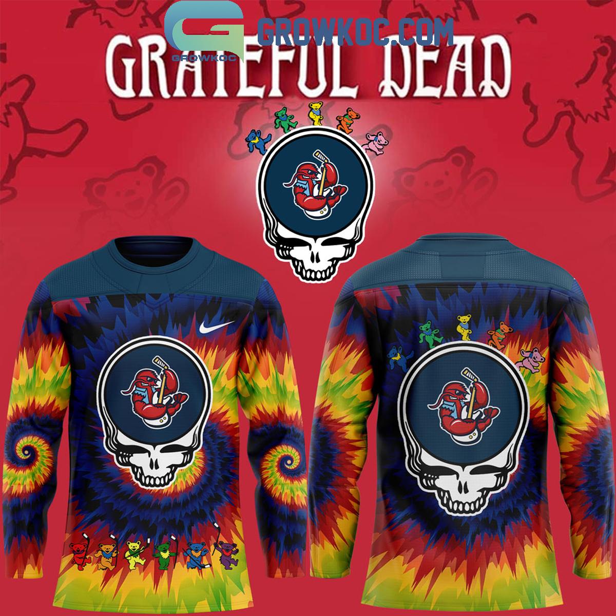 New 2025 Athens Rock Lobsters Grateful Dead 2025 Custom Hockey Jersey Fan Gift - All Over Printed