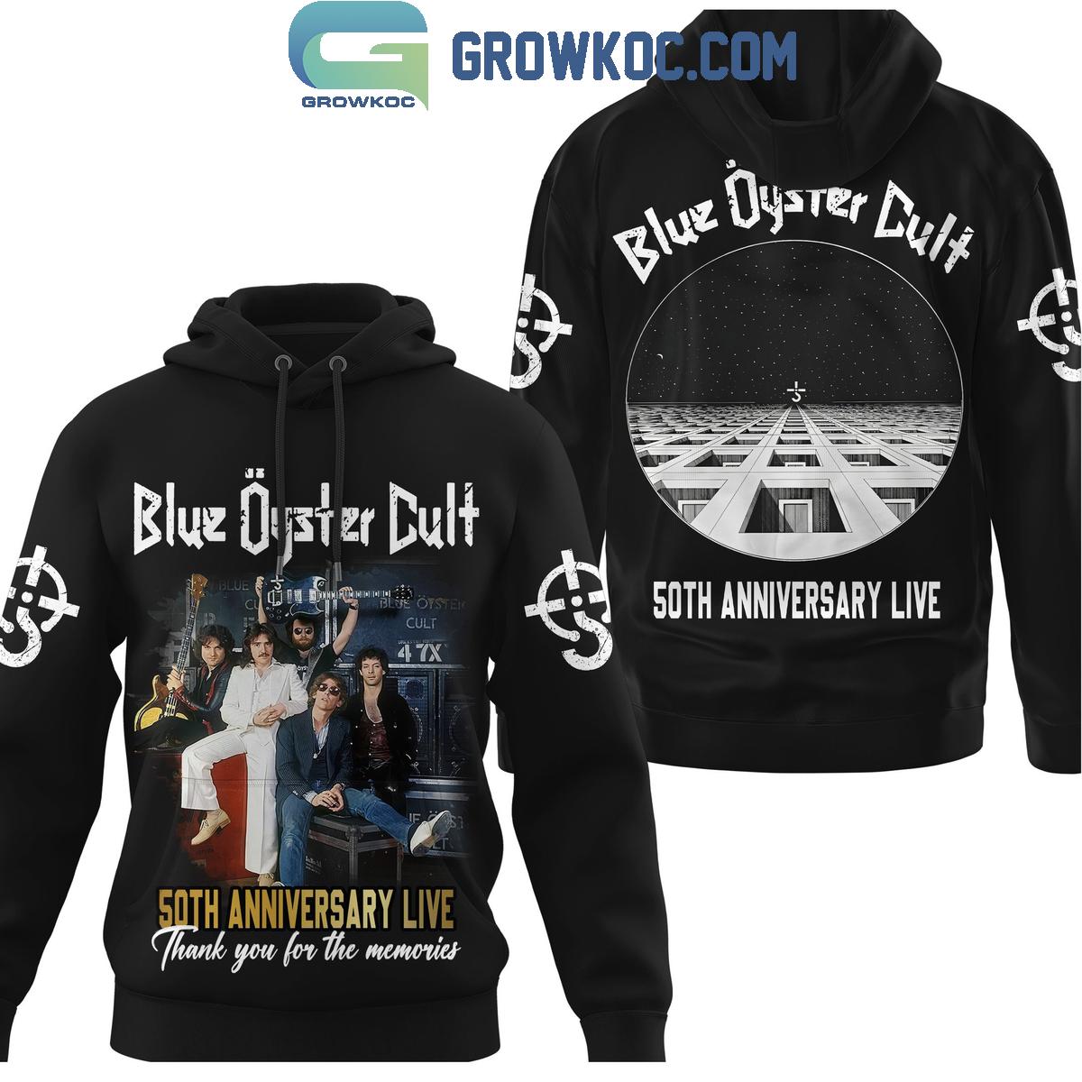 New 2025 Blue Oyster Cult 50th Anniversary Live Custom Hoodie T Shirt
