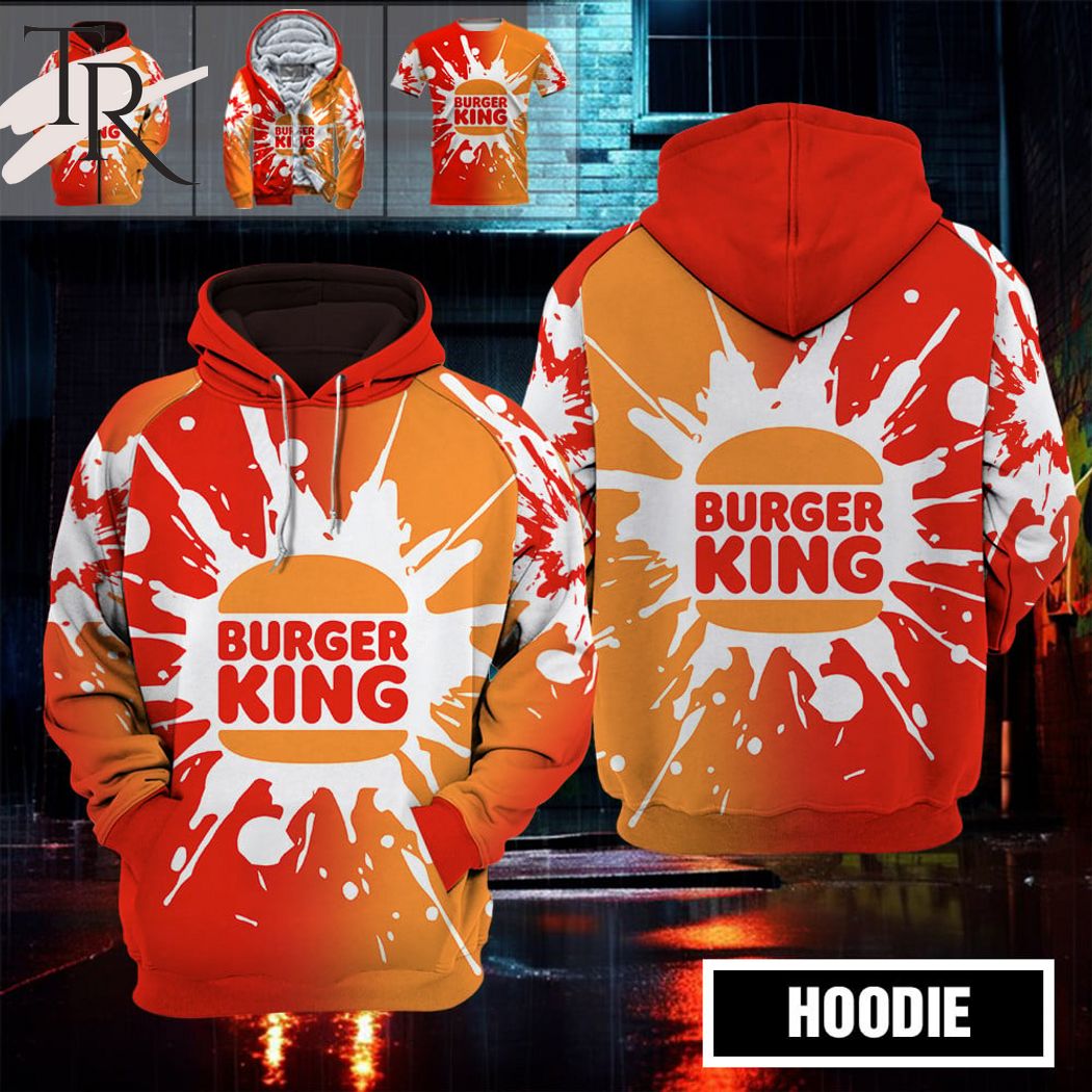 New 2025 Burger King Custom Hoodie