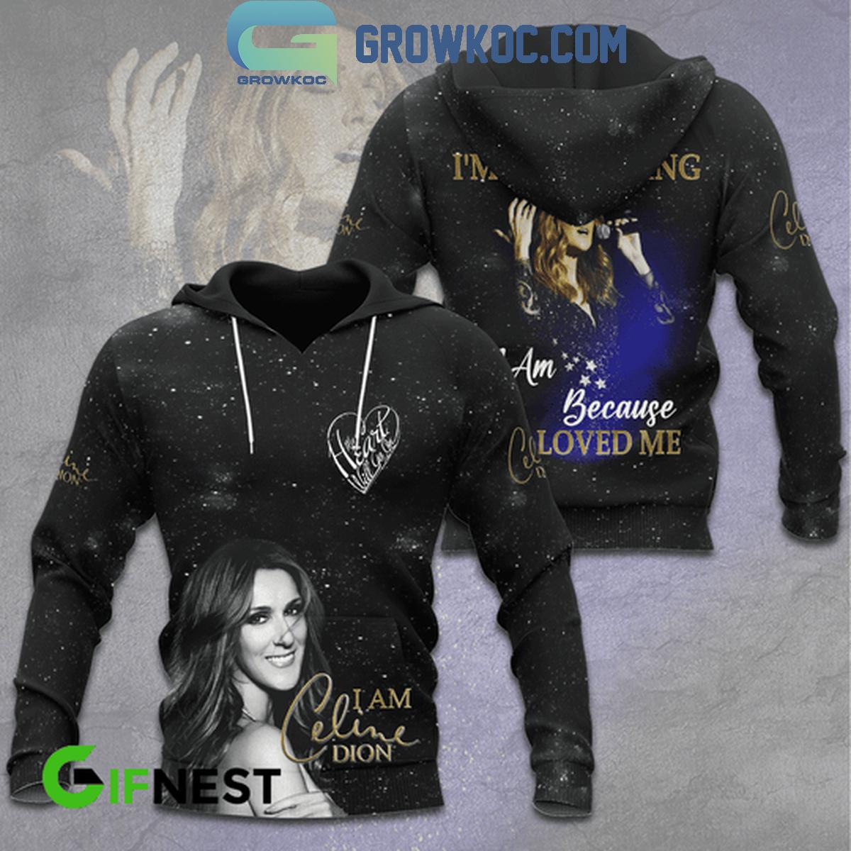 New 2025 Celine Dion Because You Loved Me 2024 Olympic Custom Hoodie T Shirt