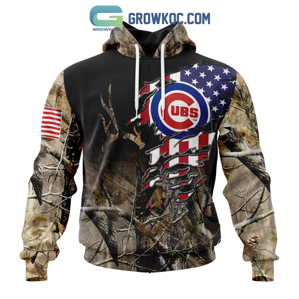 New 2025 Chicago Cubs MLB Special Camo Realtree Hunting Custom Hoodie T Shirt