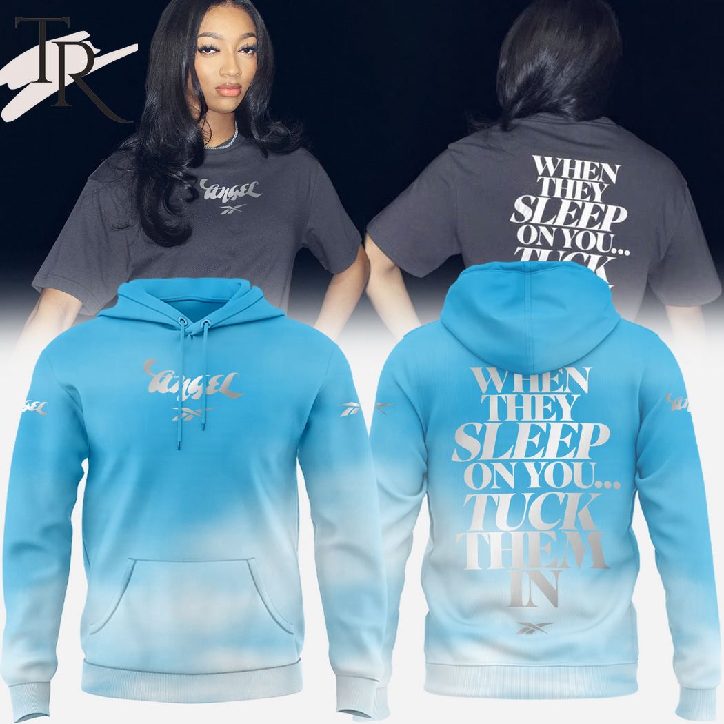 New 2025 Chicago Sky Angel Reese x Reebok Blue Sky Custom Hoodie