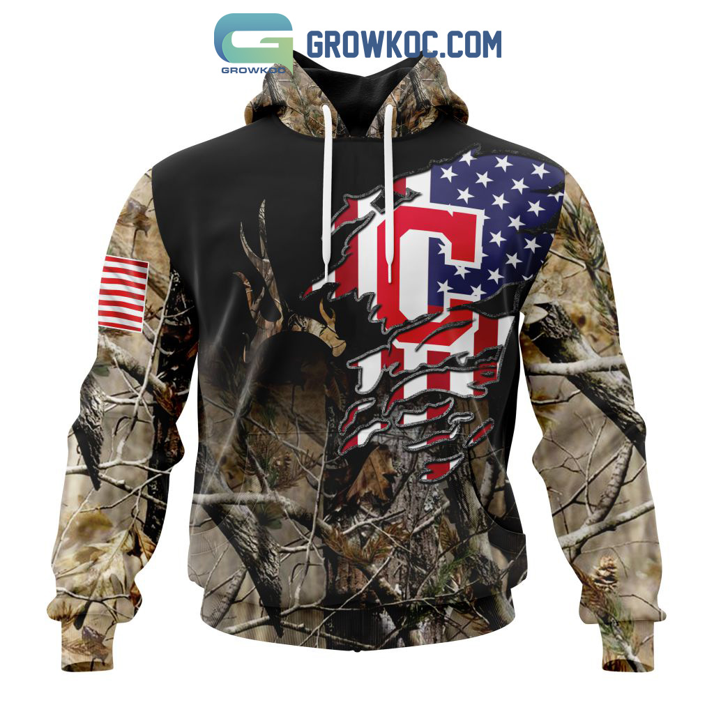 New 2025 Cleveland Guardians MLB Special Camo Realtree Hunting Custom Hoodie T Shirt
