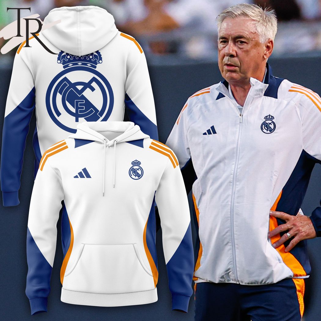 New 2025 Coach Carlo Ancelotti Real Madrid Custom Hoodie