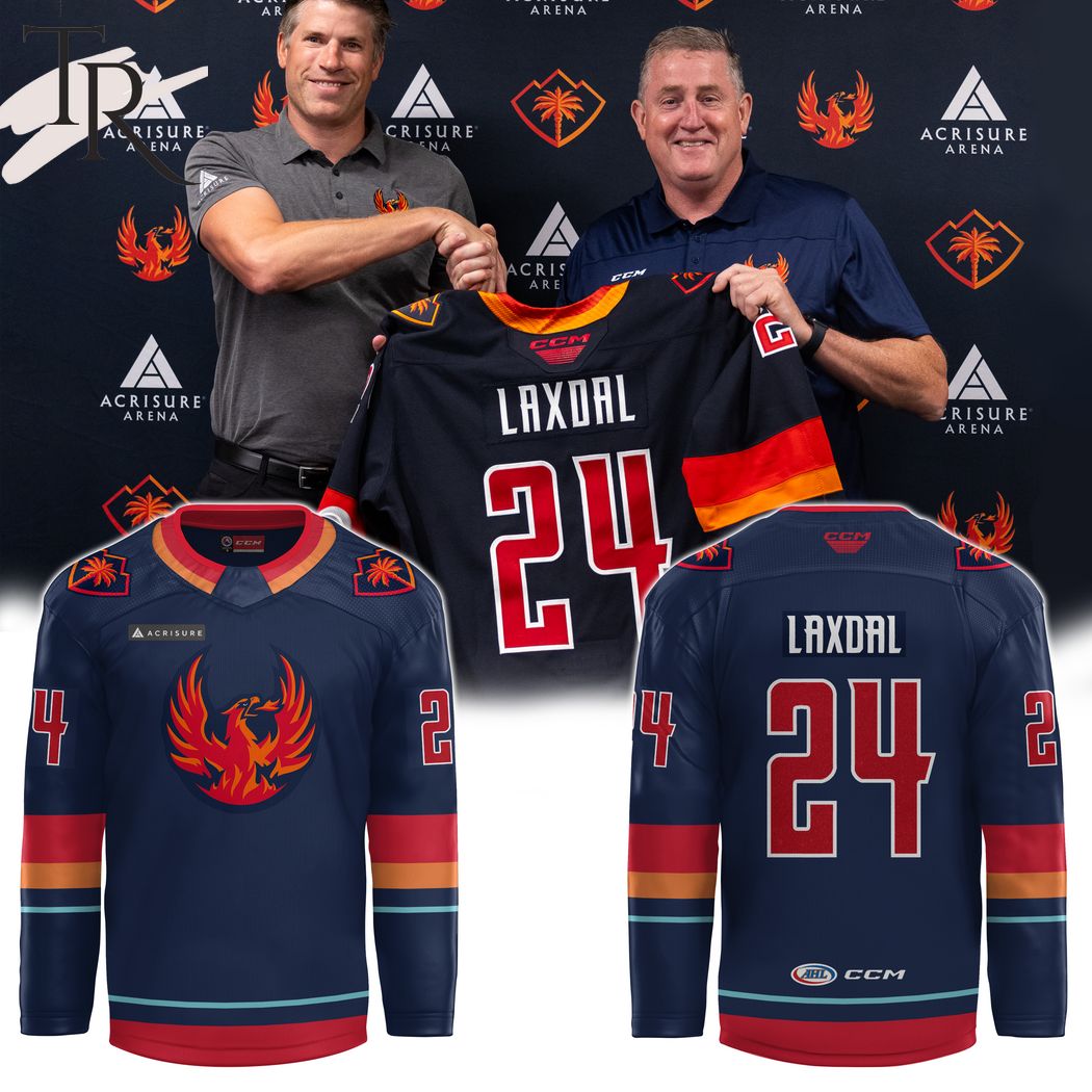 New 2025 Coachella Valley Firebirds Laxdal Custom Hockey Jersey Fan Gift - All Over Printed