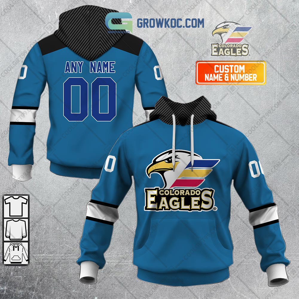 New 2025 Colorado Eagles AHL Color Home Jersey Personalized Custom Hoodie T Shirt