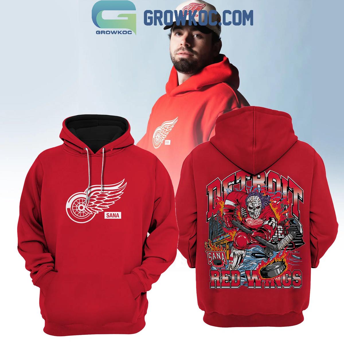 New 2025 Detroit Red Wings Sana Collection 2024 Custom Hoodie T-Shirt