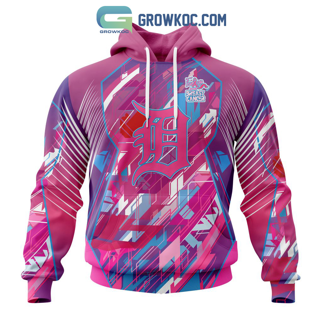 New 2025 Detroit Tigers Mlb Special Design I Pink I Can! Fearless Against Breast Cancer Custom Hoodie T Shirt