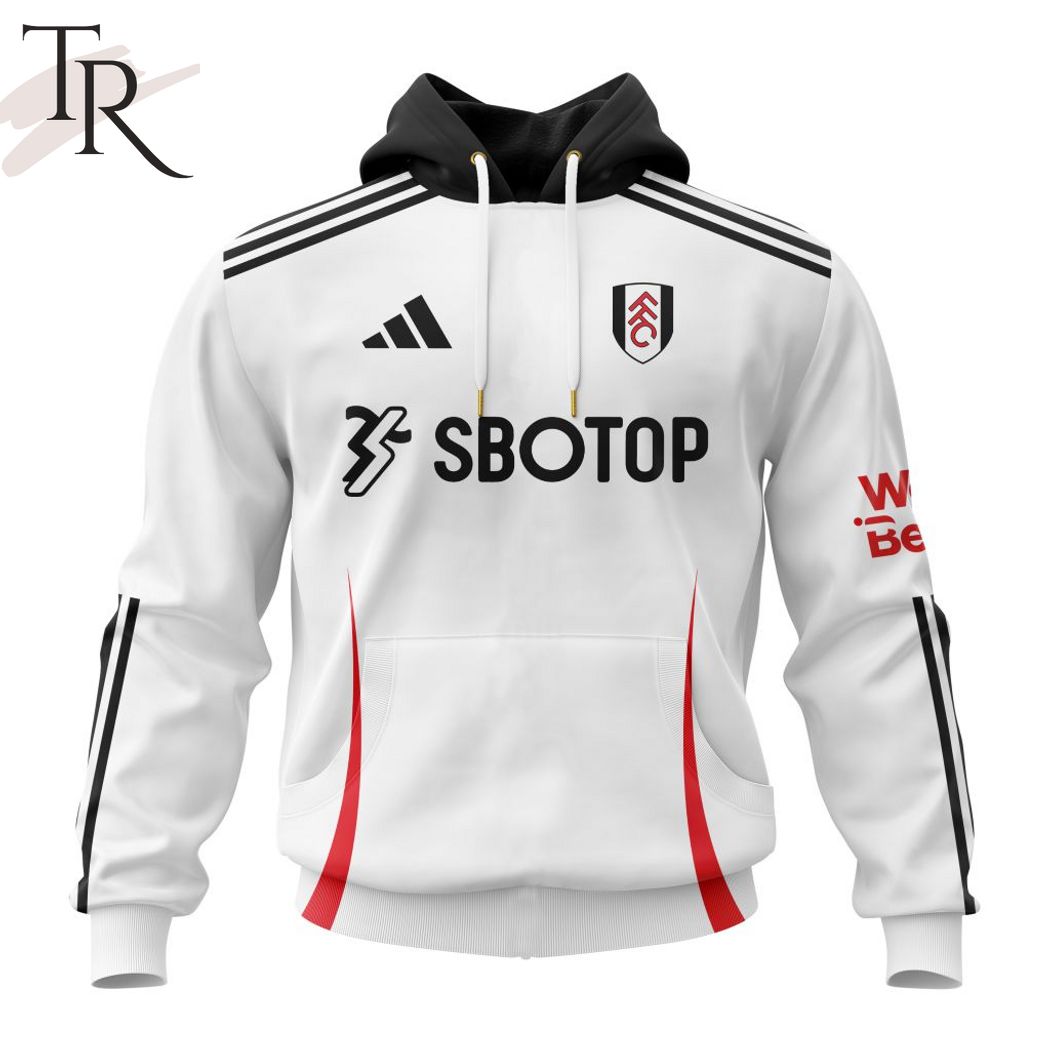 New 2025 EPL Fulham F.C Personalized Home Kits 2024-2025 Custom Hoodie