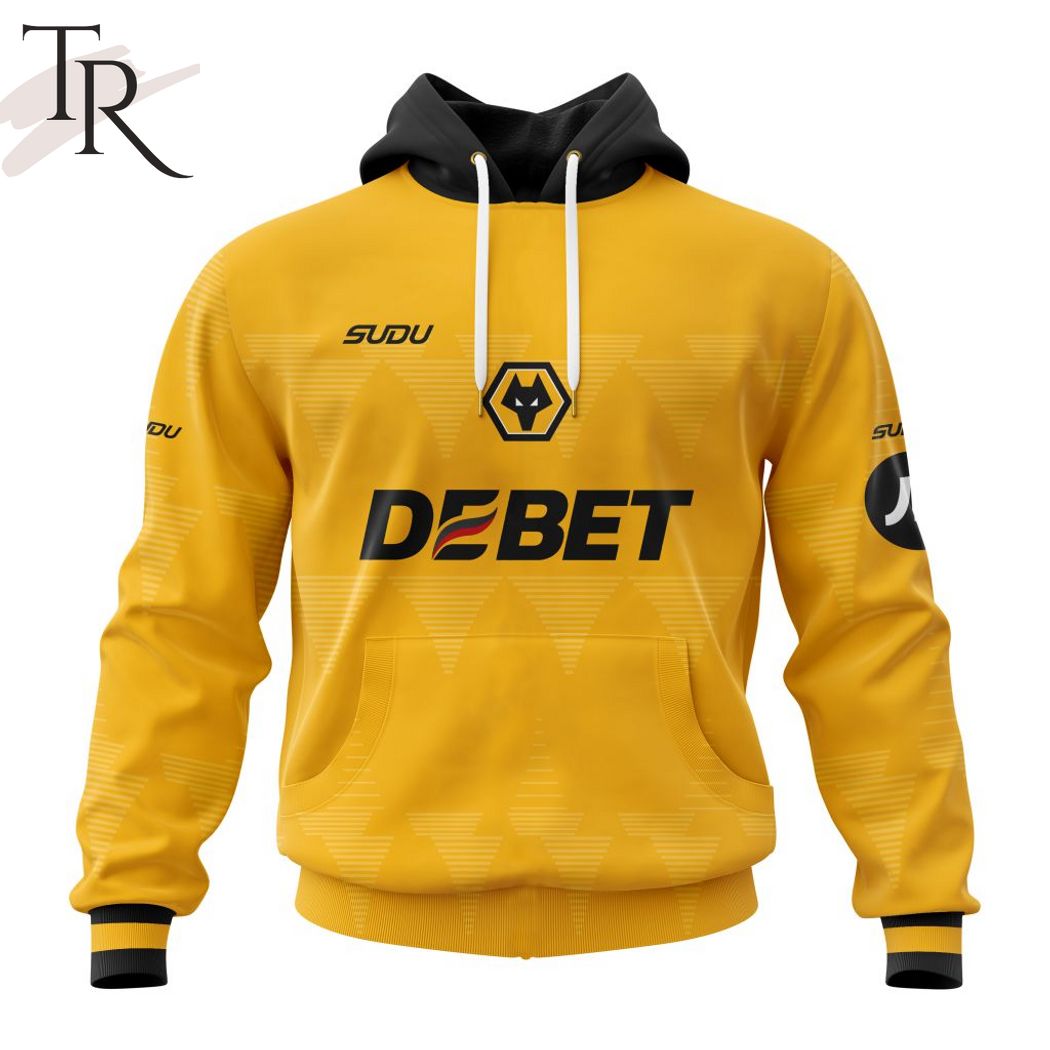 New 2025 EPL Wolverhampton Wanderers F.C Personalized Home Kits 2024-2025 Custom Hoodie