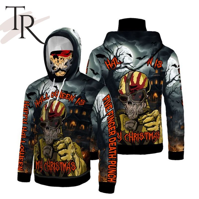 New 2025 Five Finger Death Punch 5fdp - Halloween Gaiter Custom Hoodie All-Over Print