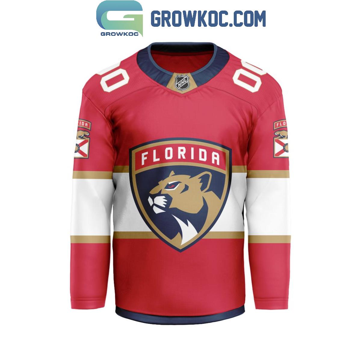 New 2025 Florida Panthers Be The Fighter 2024 Home Personalized Custom Hockey Jersey Fan Gift - All Over Printed