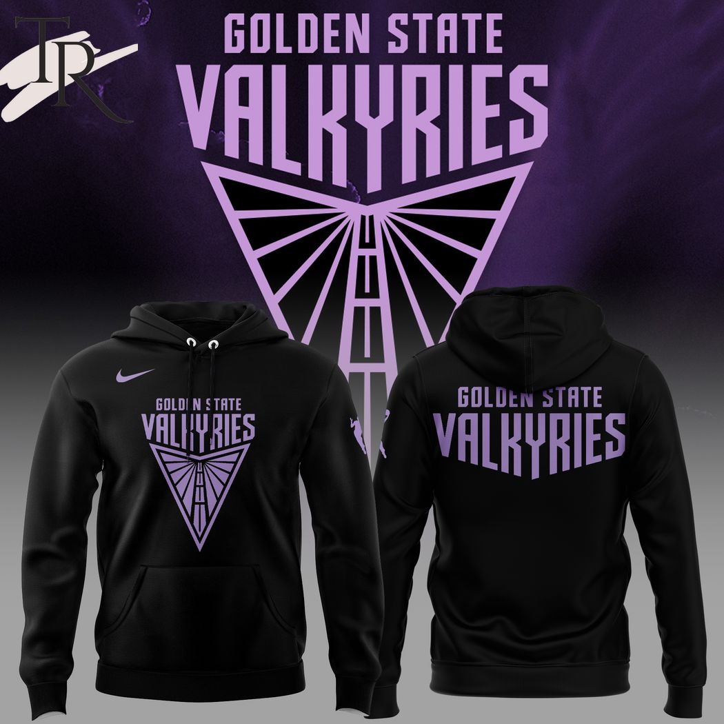 New 2025 Golden State Valkyries WNBA Custom Hoodie - Black