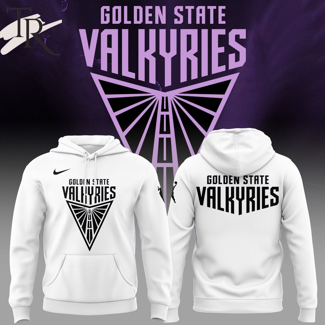 New 2025 Golden State Valkyries WNBA Custom Hoodie - White