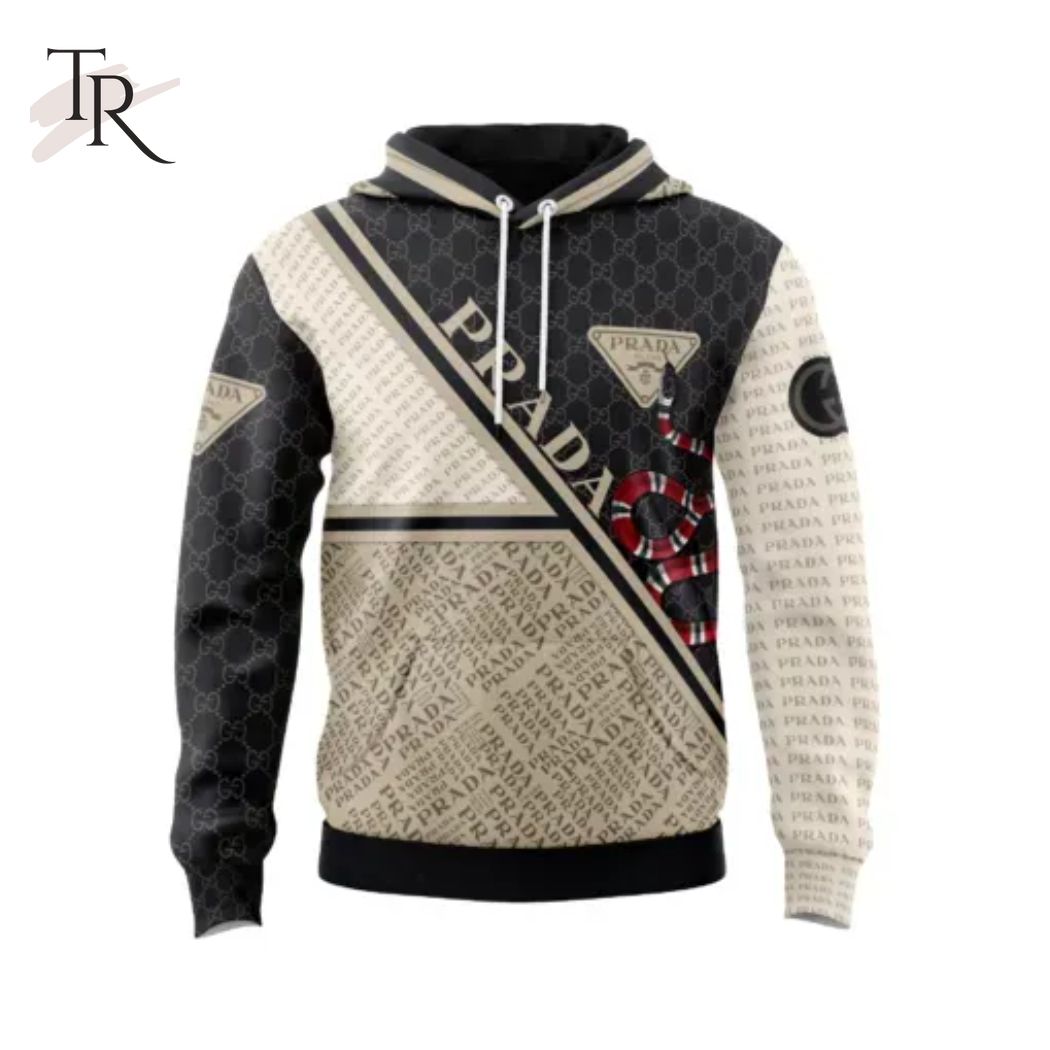 New 2025 Gucci Prada Unisex Custom Hoodie Outfit For Men Women Luxury Brand Clothing