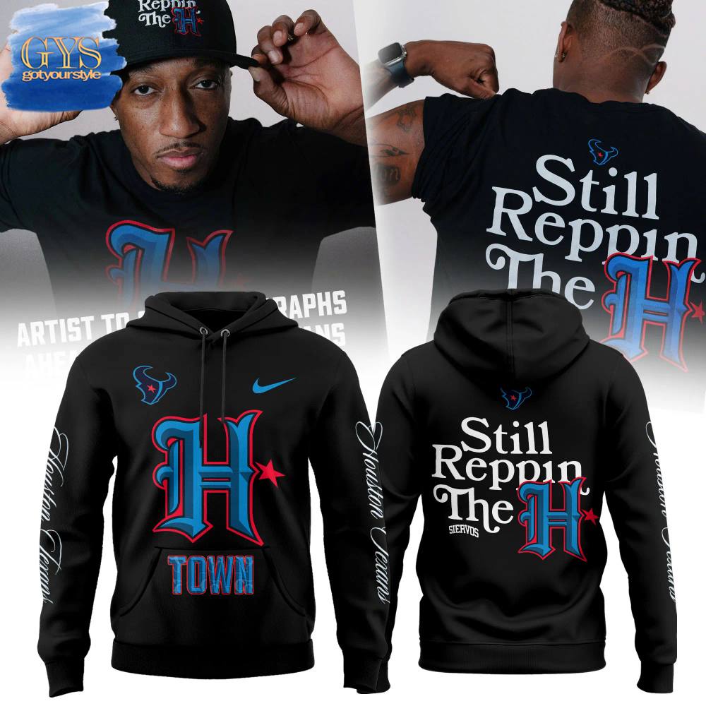 New 2025 Houston Texans x Lecrae Still Reppin The H-Town Custom Hoodie