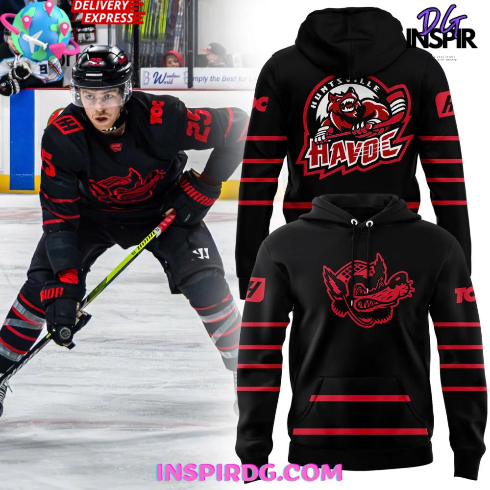 New 2025 Huntsville Havoc Retro Future 2025 Custom Hoodie