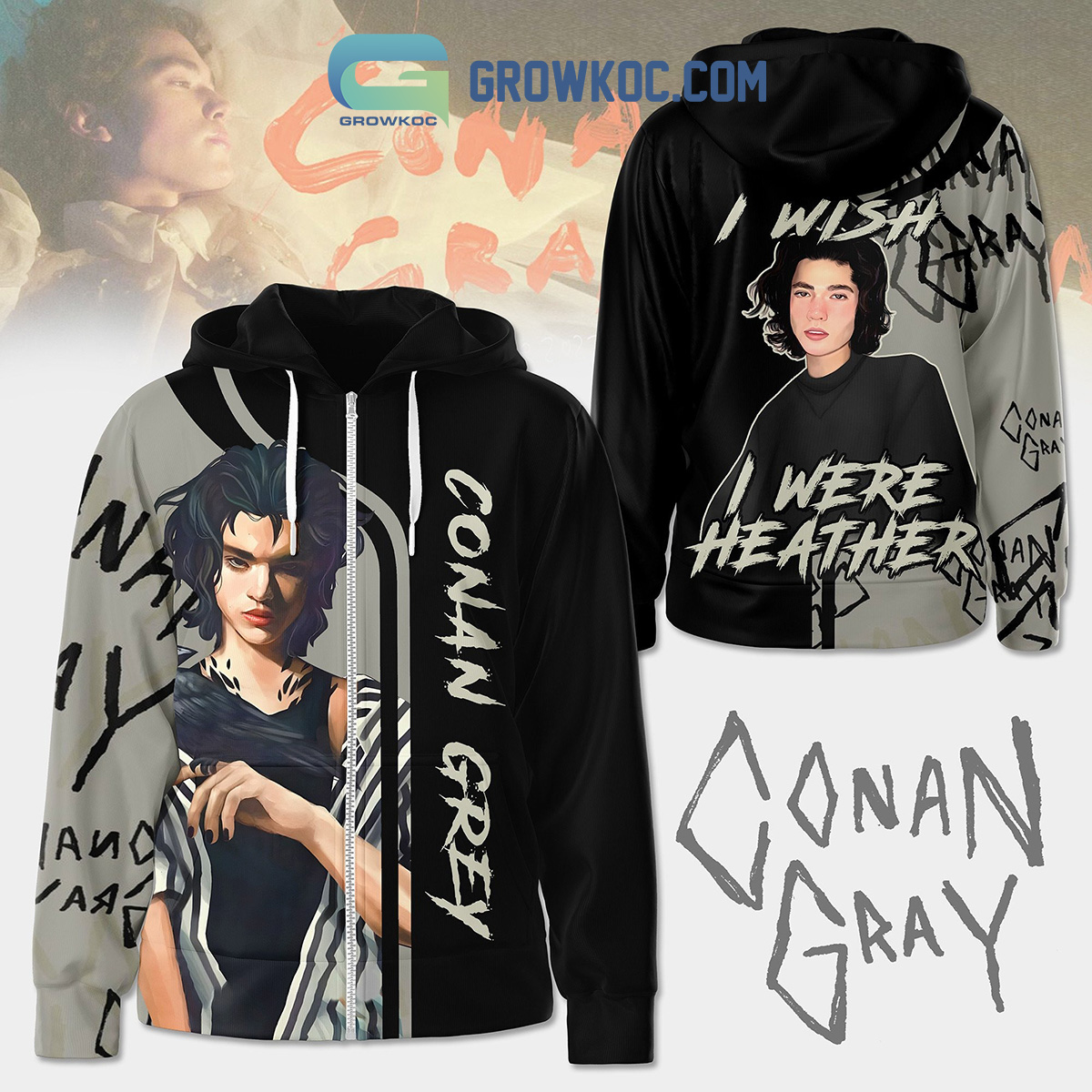 New 2025 I Wish I Were Heather Conan Gray Custom Hoodie Shirts