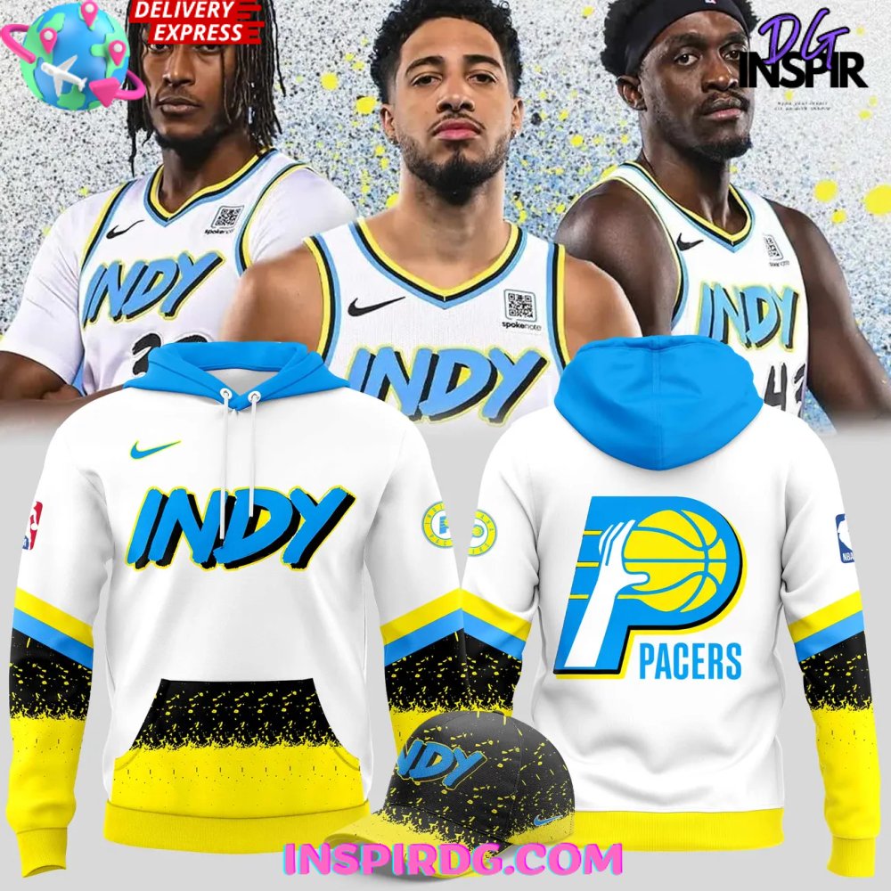 New 2025 Indiana Pacers City 2024â€“25 Custom Hoodie