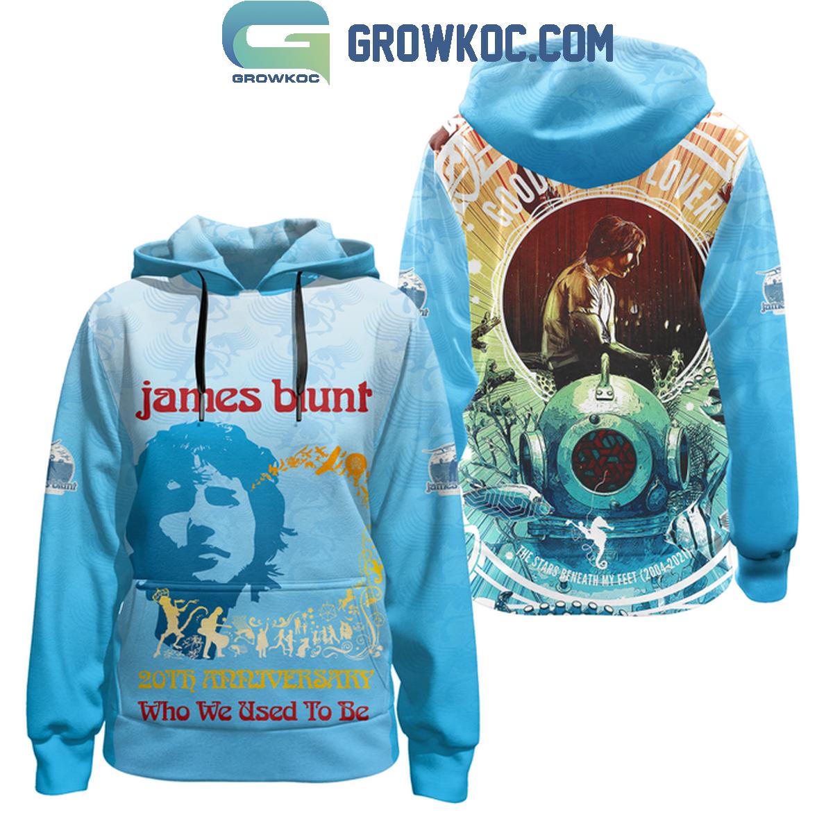 New 2025 James Blunt 20th Anniversary Who We Used To Be Custom Hoodie T-Shirt